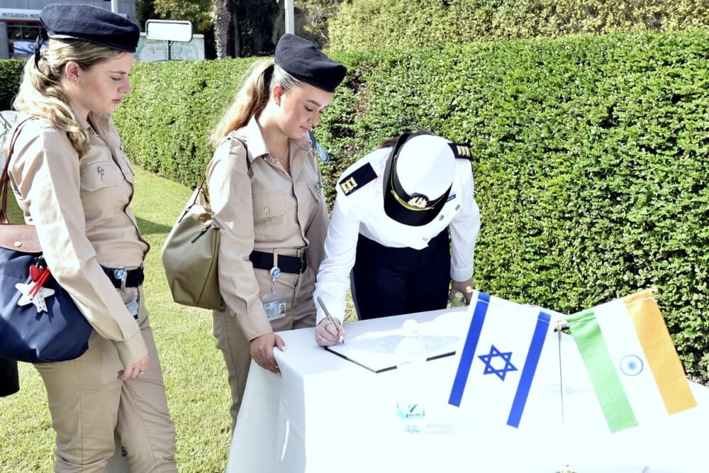 107 שנים אחרי: חיפה זוכרת ומצדיעה לחייל הגיבור ההודי (צילום: חגי פנקר).