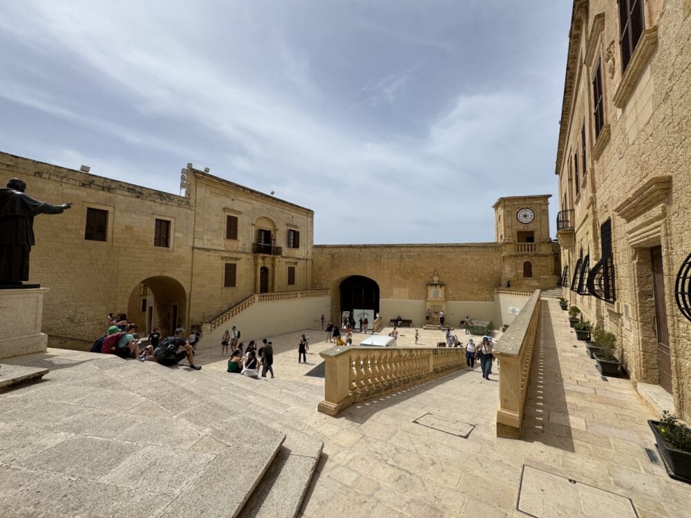 מצודת ויקטוריה (הסיטדלה) במרכז האי גוזו - מלטה (צילום: ירון כרמי)
