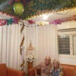 סוכת בית בשכונת השומרונים, חולון (צילום: רחלי אורבך)