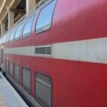תחנת רכבת – רציף – נתב״ג (צילום: ירון כרמי)