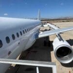 מטוס נוסעים – שדה התעופה של פאפוס – קפריסין (צילום – ירון כרמי)