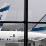 מטוסי של אל על – נתב״ג – שדה התעופה בן גוריון (צילום – ירון כרמי)