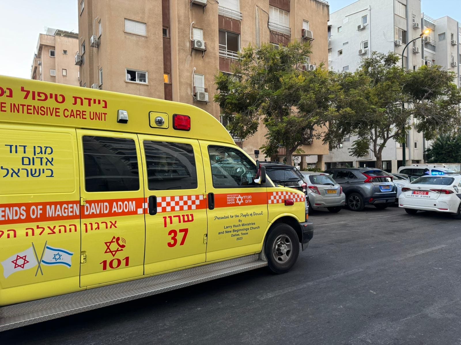 אמבולנס של מד״א (צילום: מד״א)