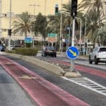 נתיב מטרונית – רחוב העצמאות – חיפה (צילום: ירון כרמי)