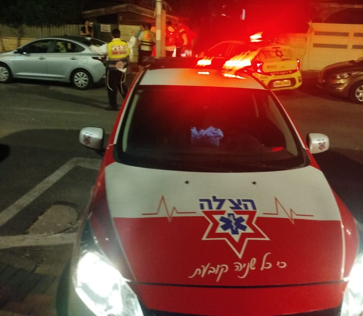 ניידת ארגון הצלה (צילום: ארגון הצלה)