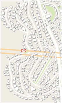 שכונת שמבור (צילום: GIS ע.חיפה)
