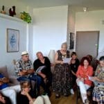 אירוע השקת הספר, גיתית הראל-גליקמן – עליזה שקולניק אודות: עבר והווה, כאב ותקווה, אהבה וחיים (צילום: רחלי אורבך)