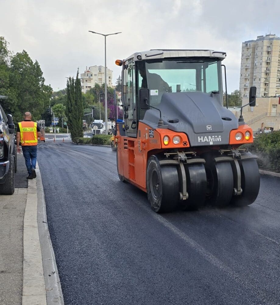 שדרוג תשתיות (צילום: מי כרמל)