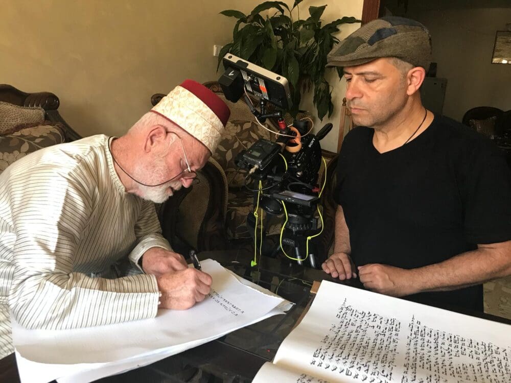 השומרונים - הצילומים דרשו אמון ולאורך הזמן נבנה קשר אמיתי (צילום: משה אלפי)