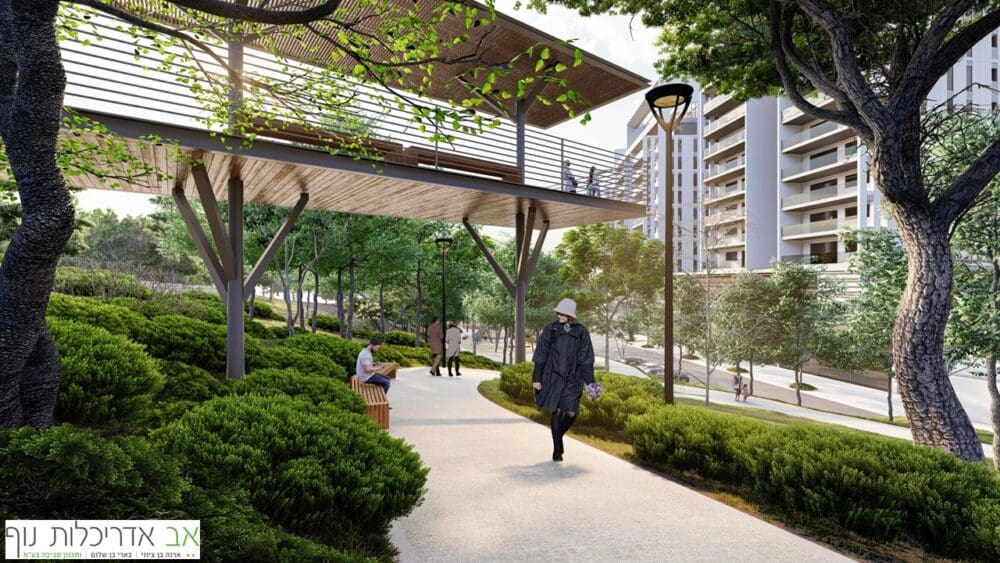 התחדשות עירונית 'צבר שקמה' בשכונת רוממה (קרדיט: SO אדריכלים)