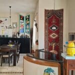 בבית חיים בירן – מבט אל פינת האוכל (צילום: רחלי אורבך)