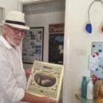 חיים בירן – עם הספר המועדף: 'דאלי' – מרחב החלום והדמיון (צילום: רחלי אורבך)