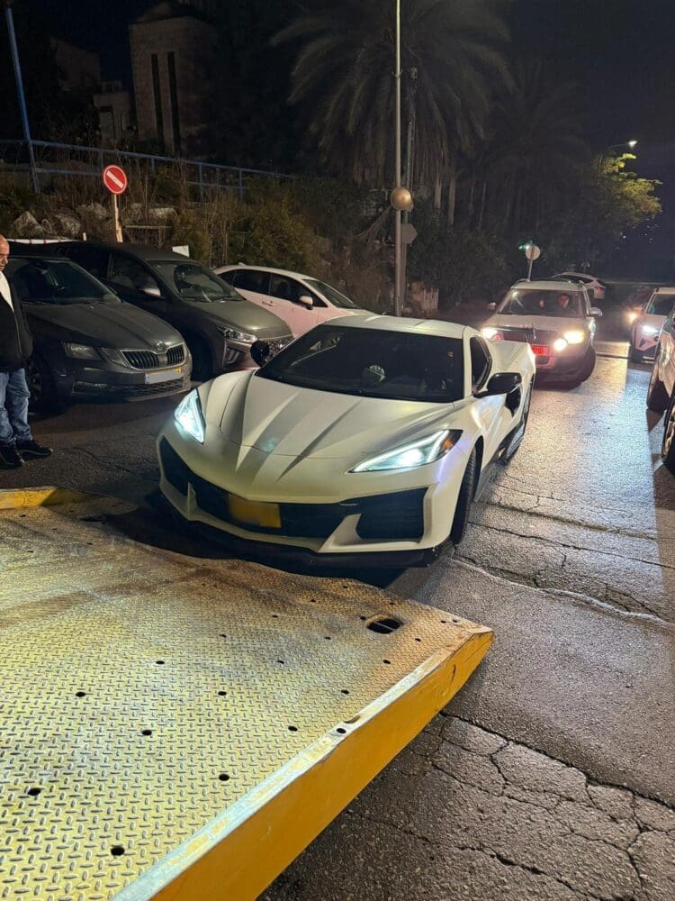 רכבים שעוקלו ע"י הוצל"פ חיפה (צילום: רשות המיסים)