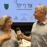 מיה גזית בראיון לירון כרמי – מיזם אור כי יהל (צילום: חי פה-TV)
