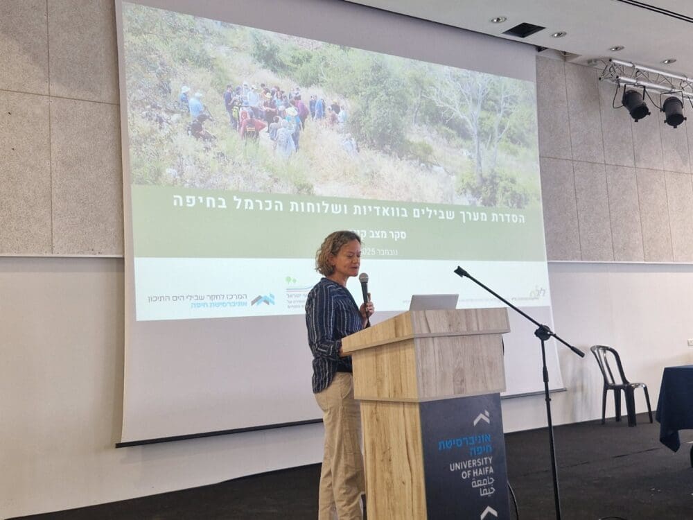 ד"ר נעמה טסלר, אקולוגית. (צילום: הודיה חטר ישי.)