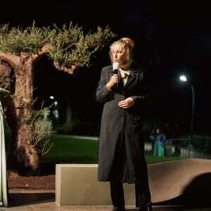 גלית ולדמן, אמו של רס"ן אריאל בן משה ז"ל (צילום: שרון לייבל)