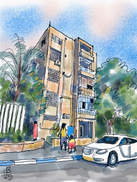 בן יהודה 31 (איור ד״ר דוד בר און)