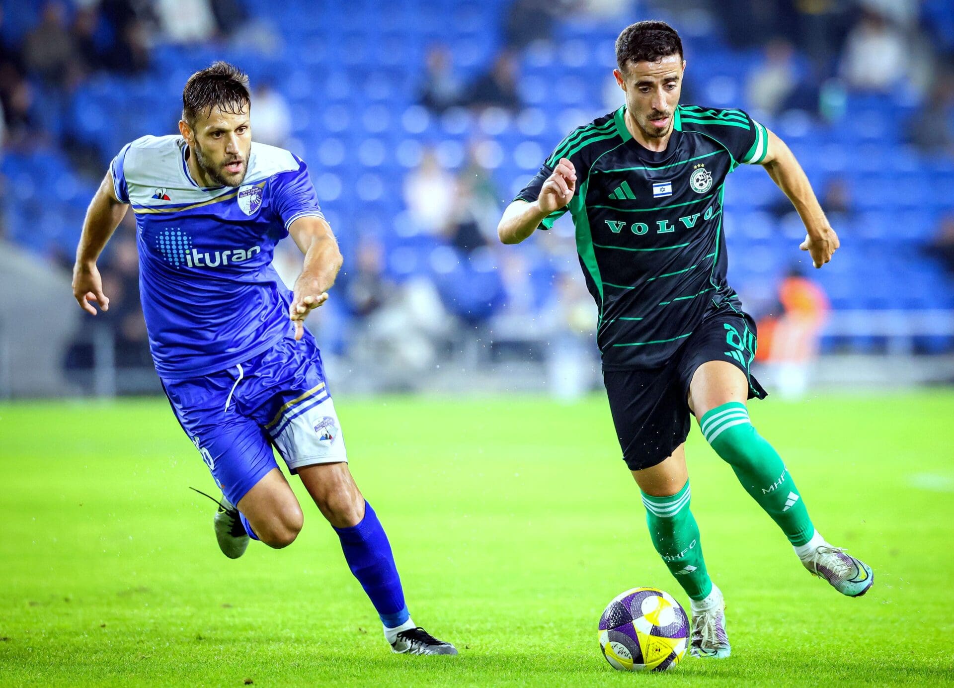 דרמה בשניה האחרונה: מכבי חיפה מנצחת בחוץ 1:0 את קריית שמונה (צילום: אסף פטוקה, מכבי חיפה)