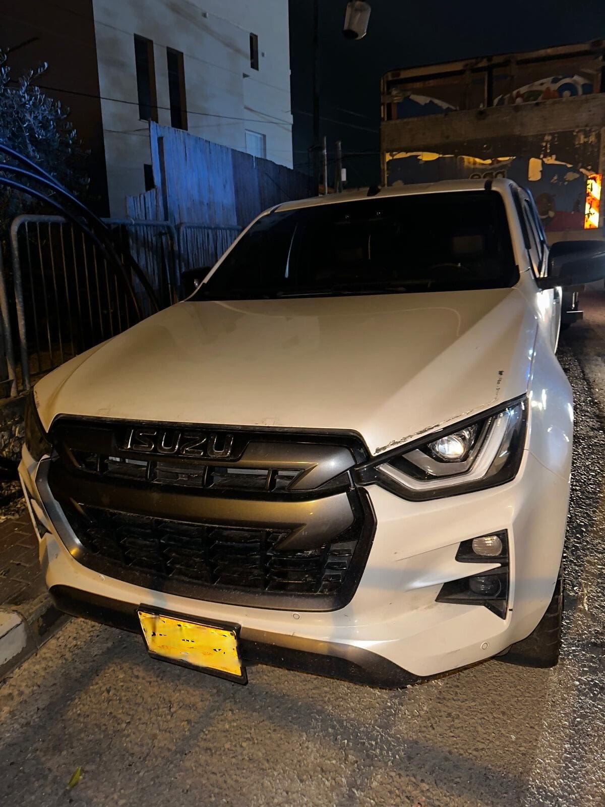 רכב ISUZU (צילום: רשות המסים)