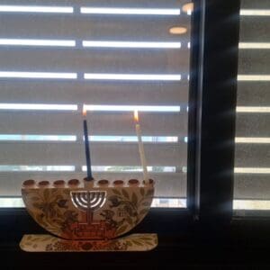 חנוכיה (צילום: חי פה)