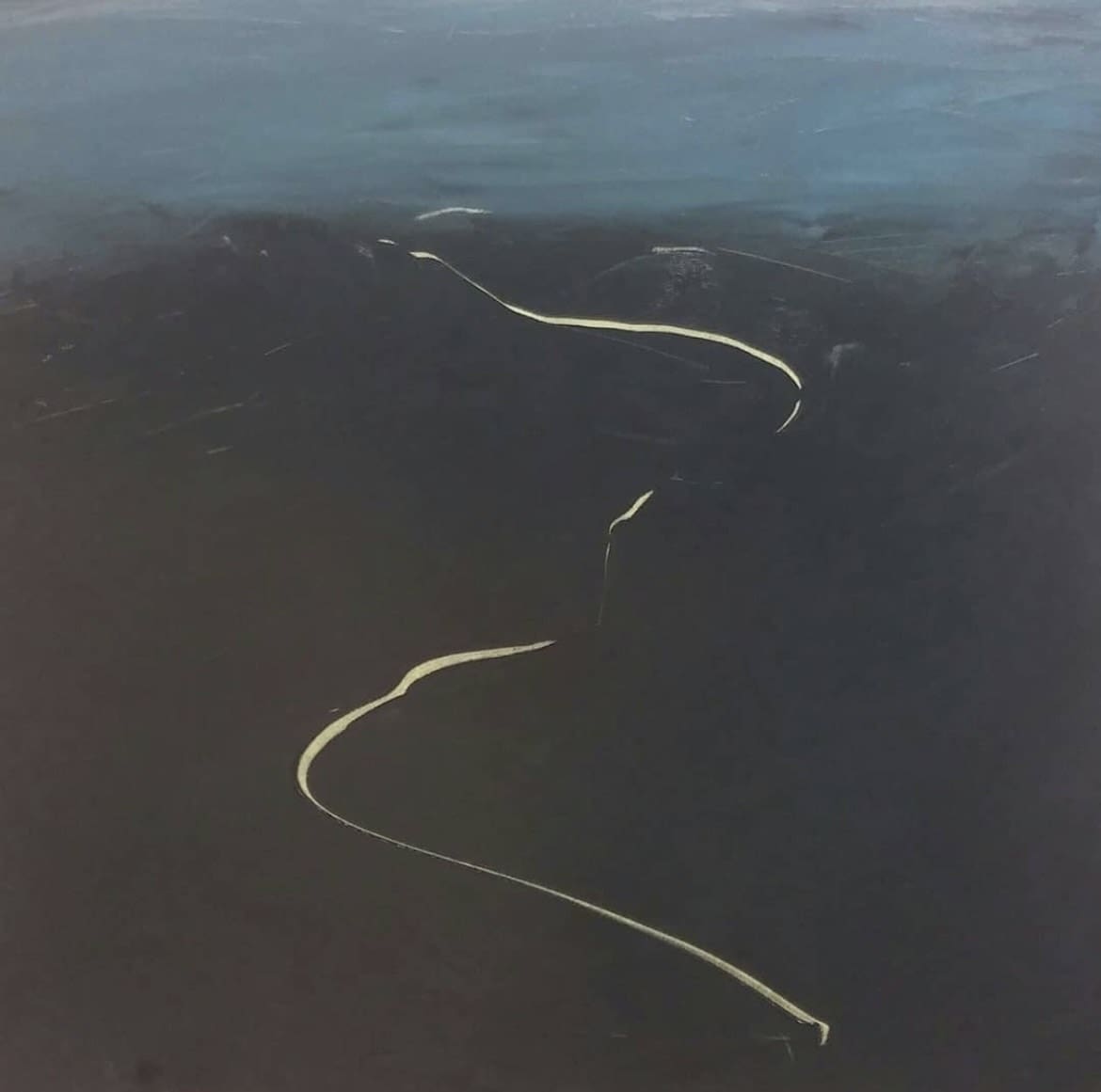 אלכס קרמר, ללא כותרת, 2019, שמן על בד Alex Kremer, Untitled, 2019 oil on canvas(צילום: מוזאוני חיפה)