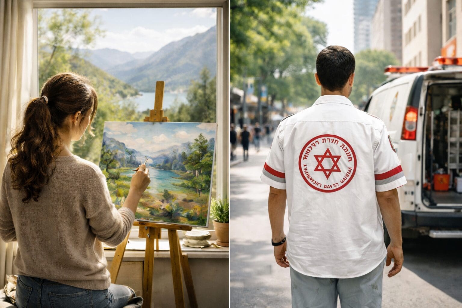 משמעות החיים (קרדיט: תמי גולדשטיין AI)