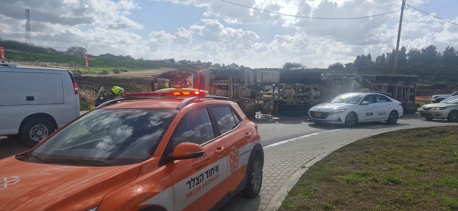 צוותי הרפואה של איחוד הצלה (צילום: איחוד הצלה)