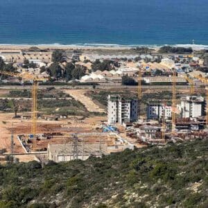 נאות נבון (נאות פרס ב׳) – אתר בנייה – ינואר 2026 (צילום: ירון כרמי)