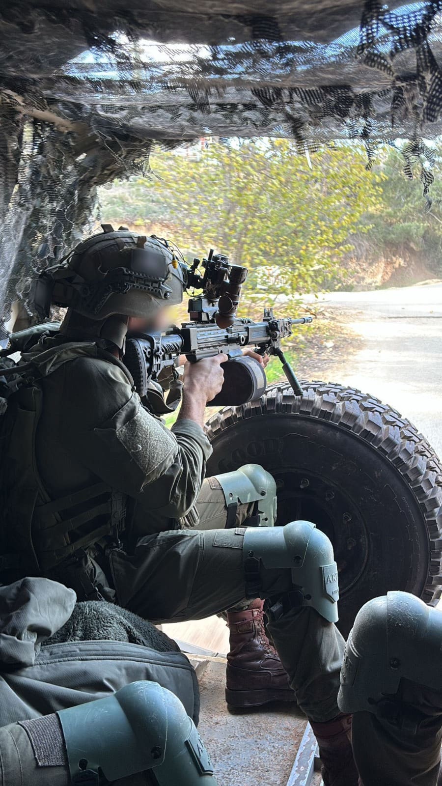 חייל צה"ל בפעילות סיכול טרור (צילום: דובר צה"ל)