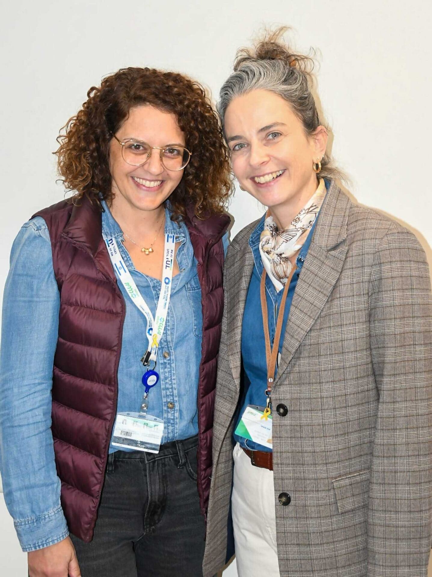 ענת נכטיגל ודר תמר עציוני (צילום: ירון חזן, מרכז רפואי כרמל)