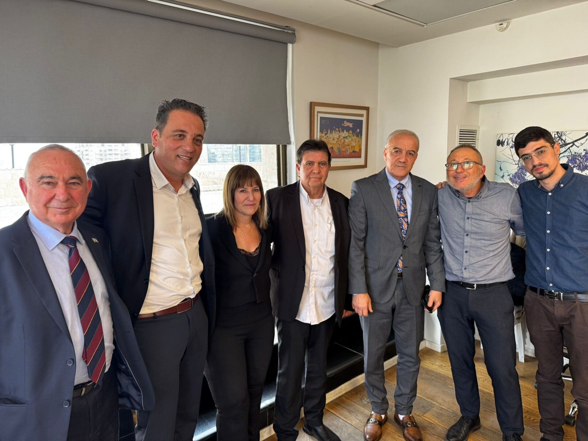 שדולת הורים ואחים שכולים בכנסת (צילום: יגאל בוזגלו)