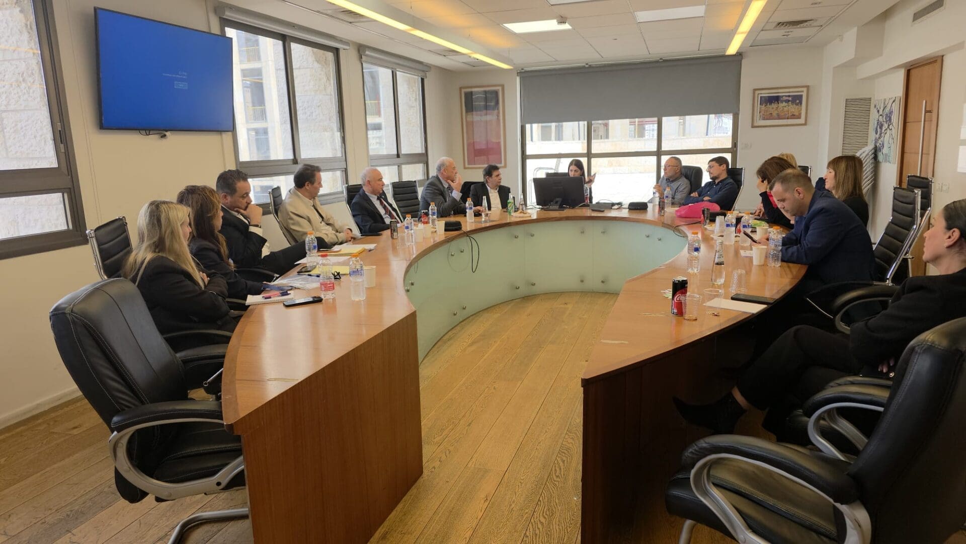 שדולת הורים ואחים שכולים בכנסת (צילום: יגאל בוזגלו)
