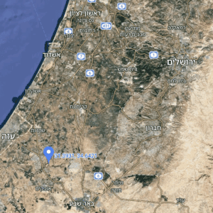 מיקום שדה תעופה ציקלג
