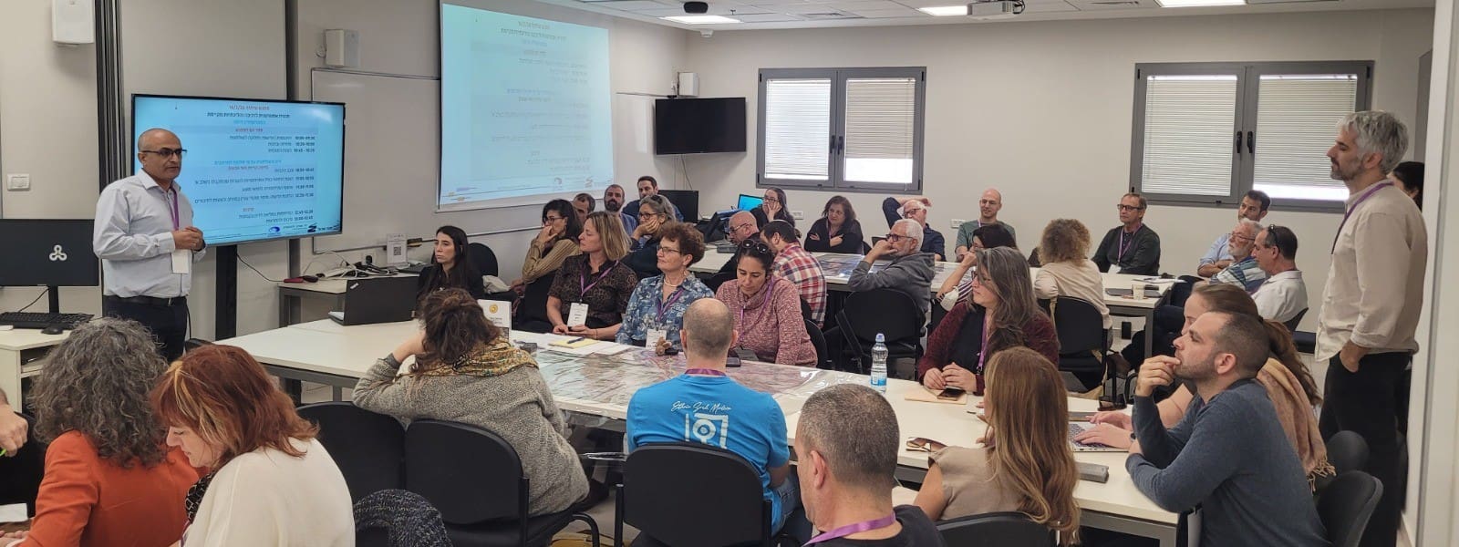 מפגש היוועצות בנושא טיילת המפרץ (קרדיט: המנהלת לפיתוח מפרץ חיפה)