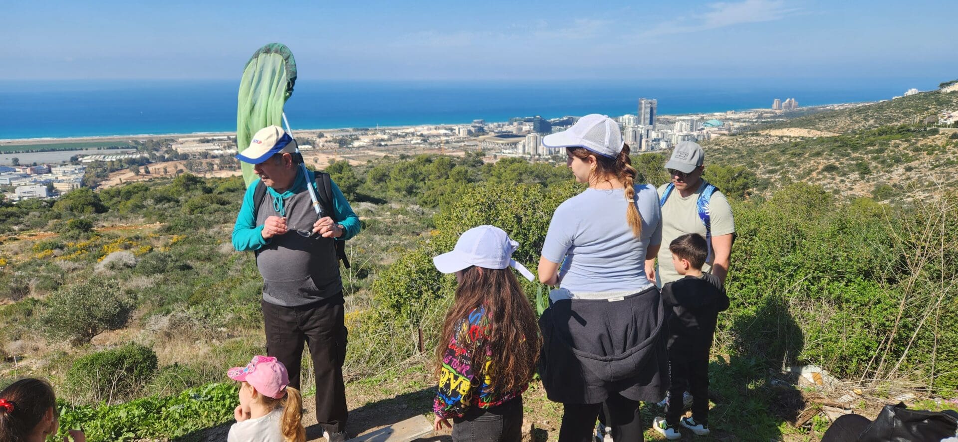 מורדות הכרמל - אור אדום להר הירוק