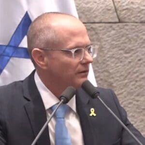 ח״כ עודד פורר – ישראל ביתנו (צילום מסך: ערוץ הכנסת)