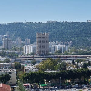 קריית אליעזר התחנה המרכזית הישנה וסטלה מאריס 2026 (צילום: שרון לייבל)