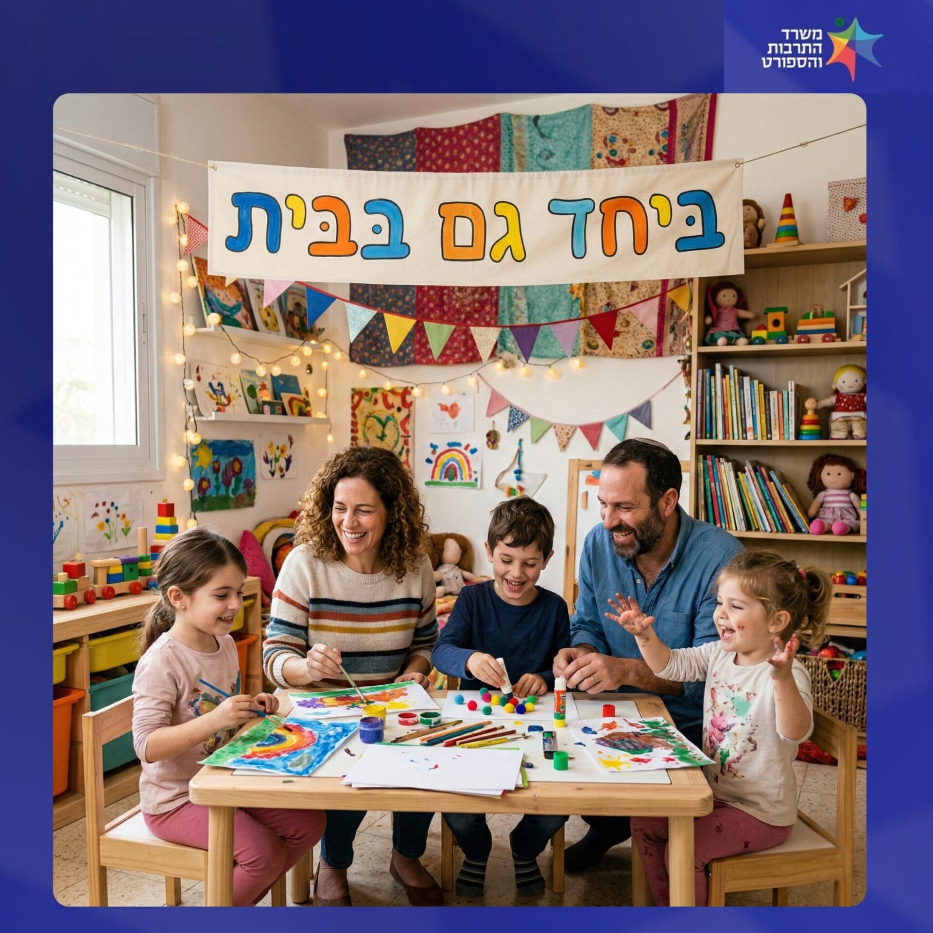 הפוגה בממ״ד • תכנים חינמיים למשפחות ולילדים בזמן מבצע 
