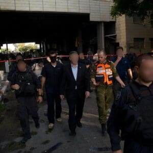 פיקוד העורף בשטח (צילום: דובר צה"ל)