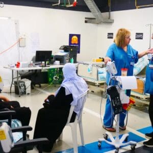 רמב"ם – הפעילות נמשכת גם במלחמה (צילום: דוברות רמב"ם)
