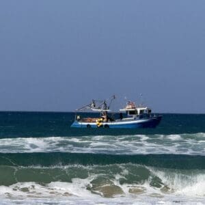 ספינת דייג – ארכיון (צילום: ירון כרמי)