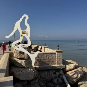 מזח הדייגים – חוף הבתולה – קריית ים (צילום: ירון כרמי)