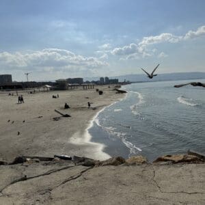חוף הבתולה – קריית ים (צילום: ירון כרמי)