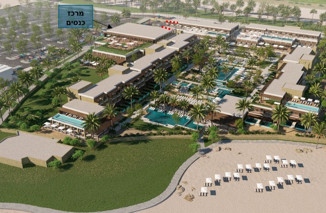 מלון במושב דור (הדמיות: יואל פגין אדריכלים)