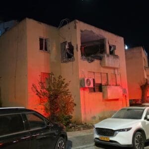 זירת נפילה בנשר 24/3/26 (צילום: כבאות והצלה)