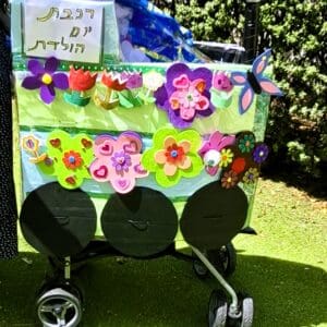 בבית מיכל בן שבתאי – "רכבת הפתעה" לקראת ציון יום הולדת (צילום: רחלי אורבך)