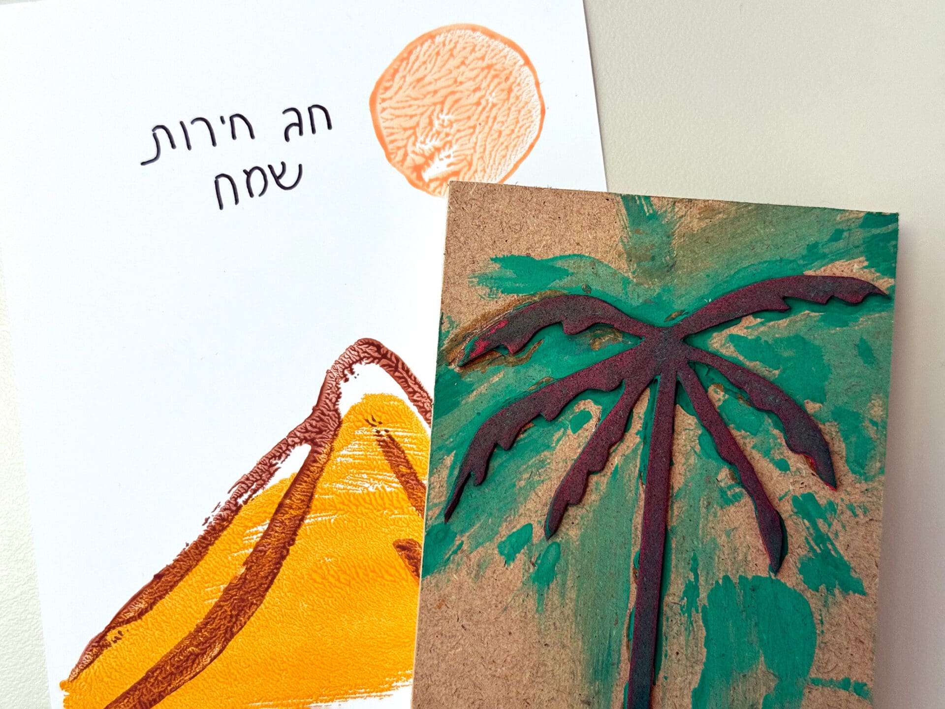 סדנת נופי מדבר במוזיאון הרמן שטרוק. (צילום ג'ני כצנר)