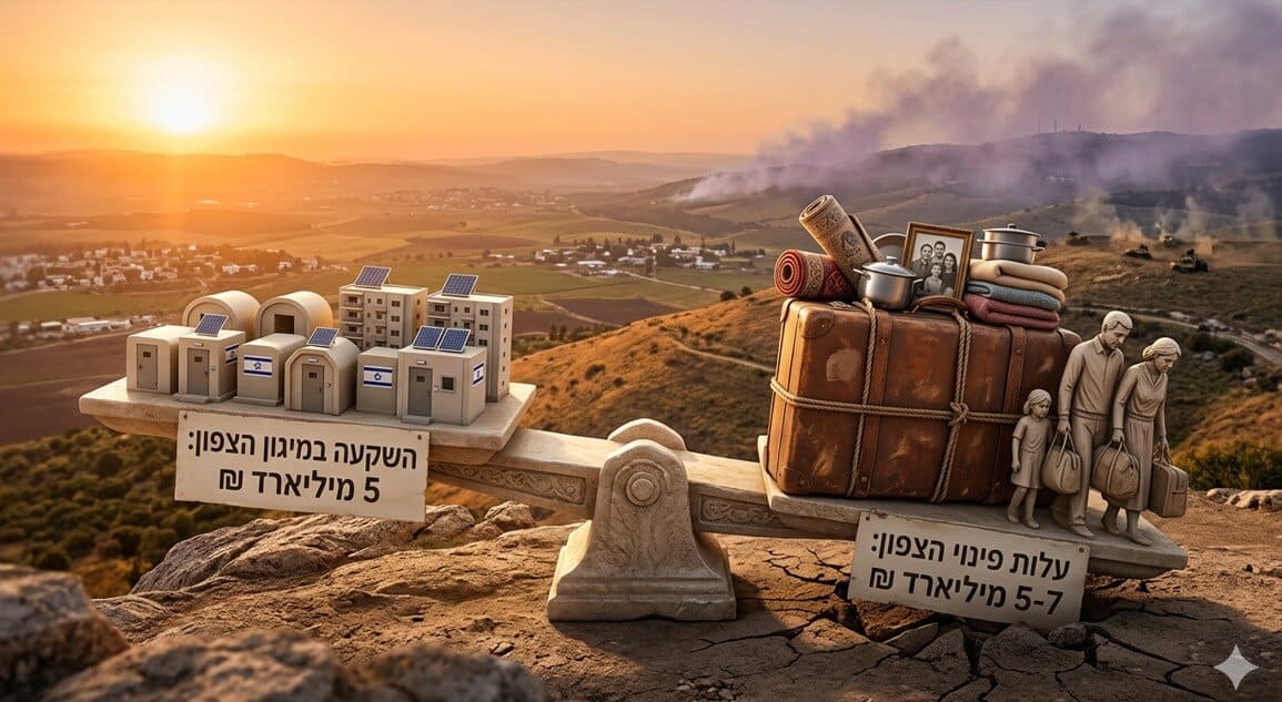 מיגון מול פינוי (AI)