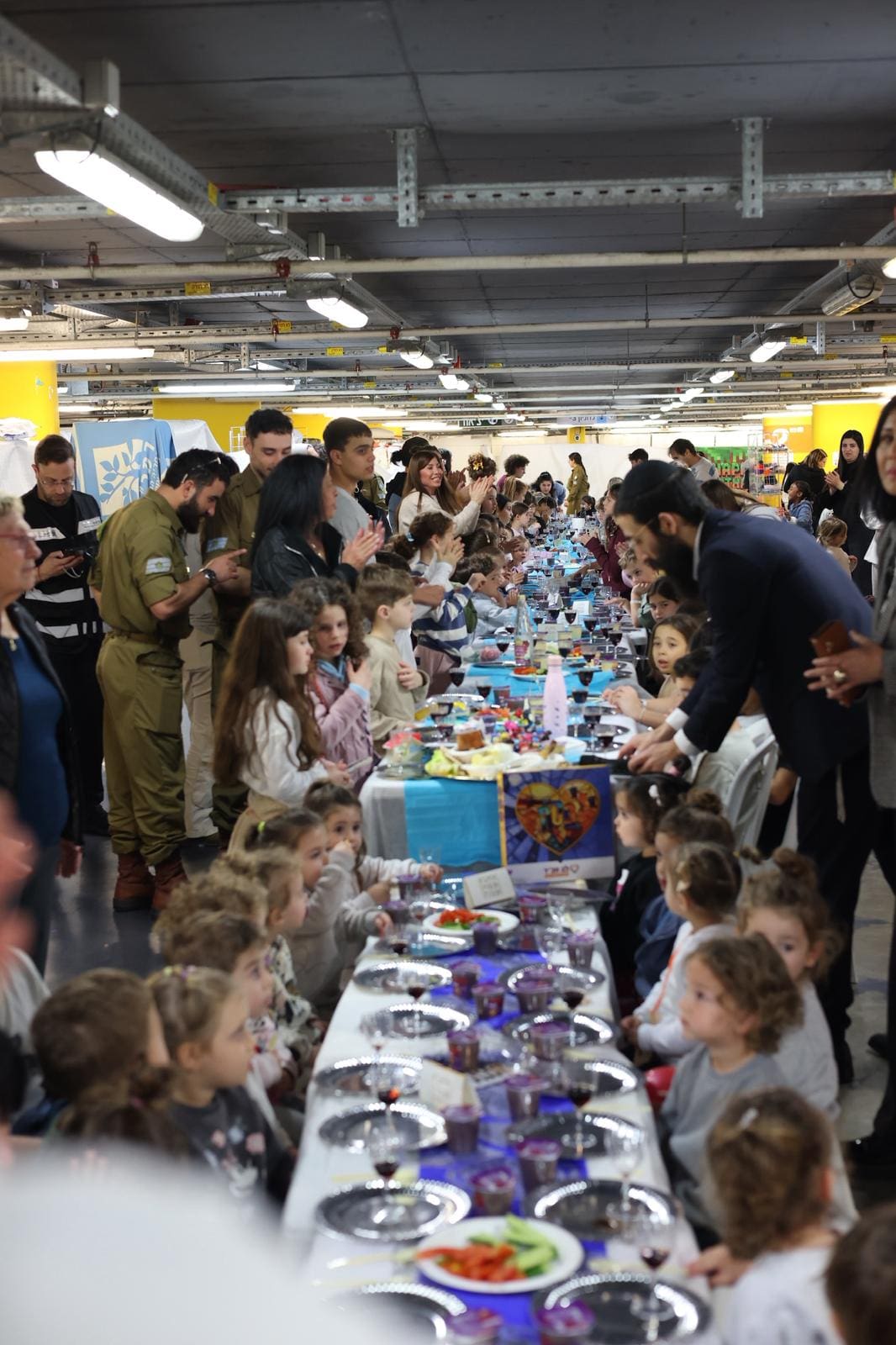 ליל הסדר הייחודי של רמב"ם (צילום: הקריה הרפואית רמב"ם)