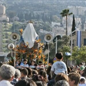 חג מרים גבירתנו של הר הכרמל – אווירת קיץ בחיפה (צילום: רחלי אורבך)